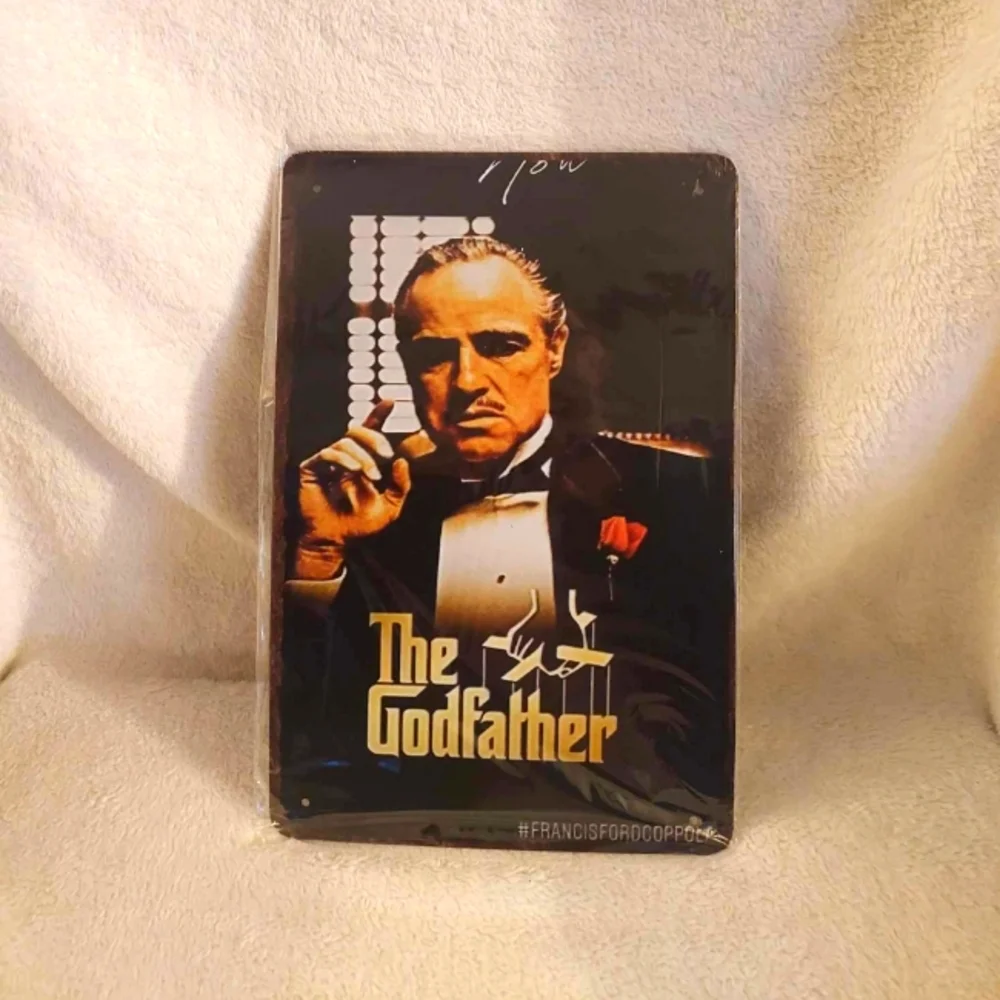 The Godfather tin sign